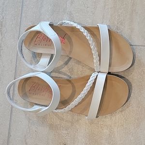 White Strappy Sandals